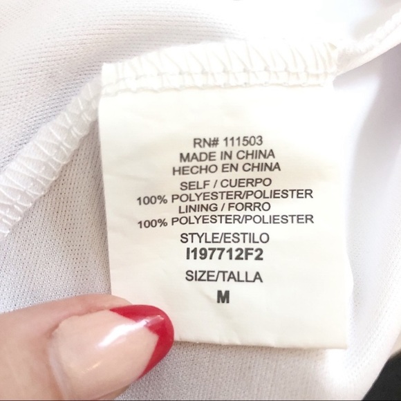 White Lace Fit and Flare Dress As You Wish Size M - Picture 9 of 10